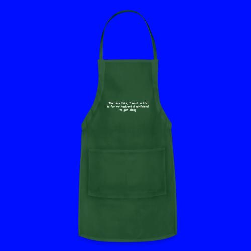 Get Along - Husband & Girlfriend - Adjustable Apron