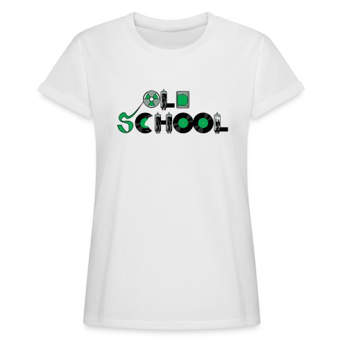 Old School Music - Women's Relaxed Fit T-Shirt