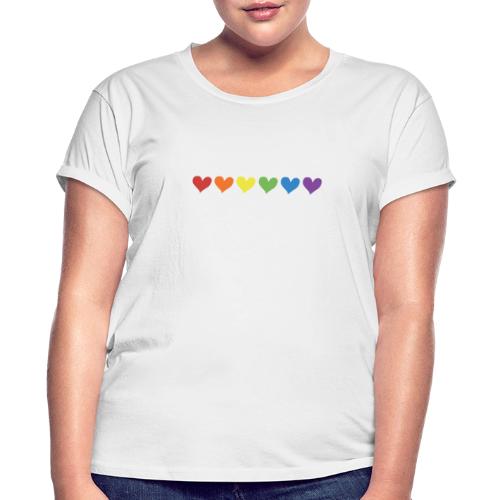 Pride Hearts - Women's Relaxed Fit T-Shirt