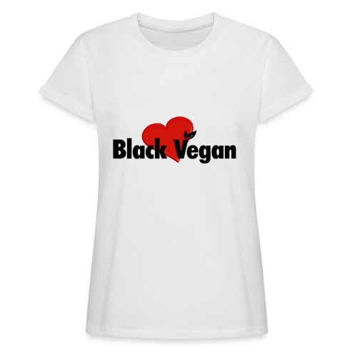 black vegan 101 - Women's Relaxed Fit T-Shirt