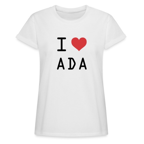 I HEART ADA (Cardano) - Women's Relaxed Fit T-Shirt