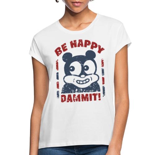 happy cartoon happiness - Women's Relaxed Fit T-Shirt