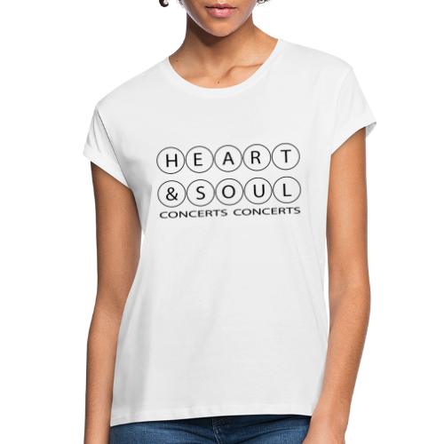 Heart & Soul Concerts - text horizon (no fill) - Women's Relaxed Fit T-Shirt