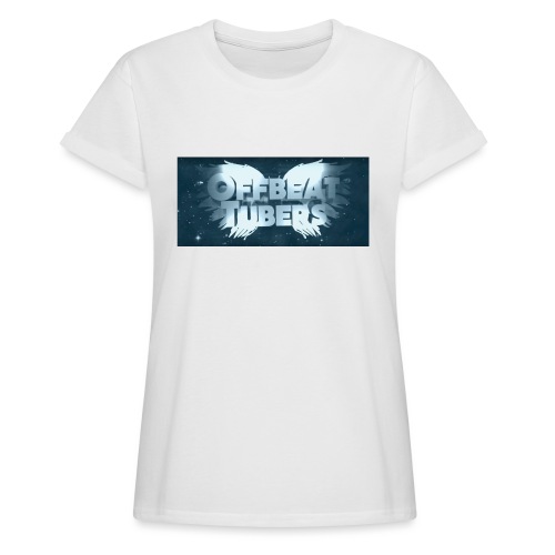 offbeat tubers logo - Women's Relaxed Fit T-Shirt