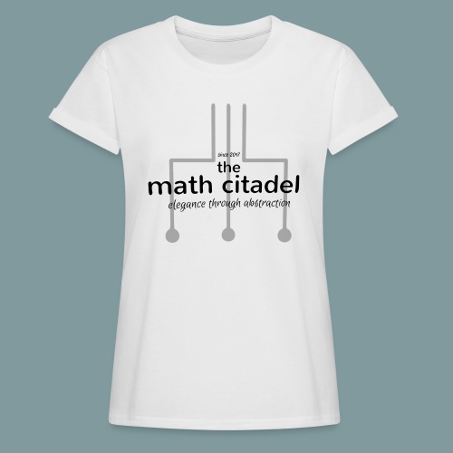 Abstract Math Citadel - Women's Relaxed Fit T-Shirt