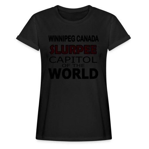 Slurpee Black - Women's Relaxed Fit T-Shirt