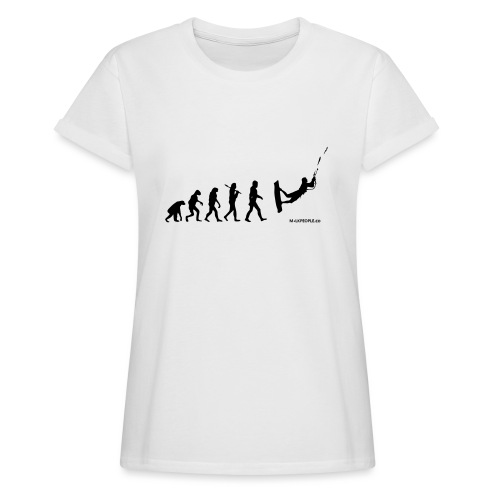 Kite surfing Evolution - Women's Relaxed Fit T-Shirt