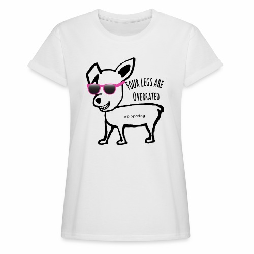 Pippa Pink Glasses - Women's Relaxed Fit T-Shirt