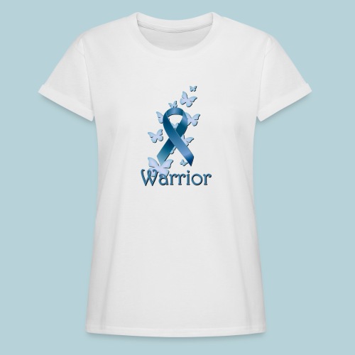 Warrior - Blue Ribbon - Women's Relaxed Fit T-Shirt