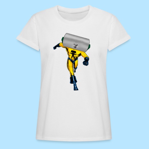 Steamroller Man Comin' At Ya! - Women's Relaxed Fit T-Shirt