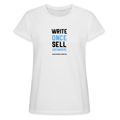 Write Once Sell Anywhere - Women's Relaxed Fit T-Shirt