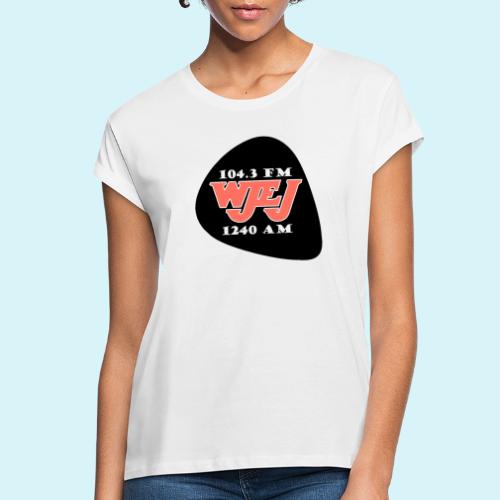 WJEJ Radio AM/FM Guitar Pic Logo - Women's Relaxed Fit T-Shirt
