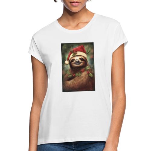 Christmas Sloth - Women's Relaxed Fit T-Shirt