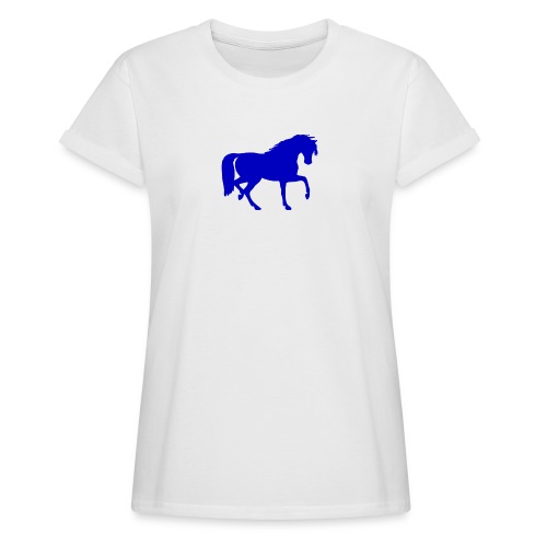 blue horse hoodie - Women's Relaxed Fit T-Shirt