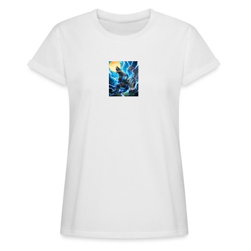 Blue lighting dragom - Women's Relaxed Fit T-Shirt