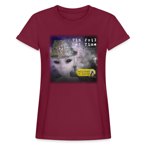 Tin Foil Hat Time (Space) - Women's Relaxed Fit T-Shirt