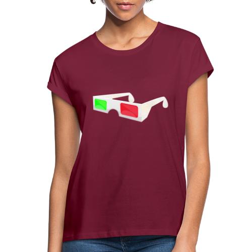 3D red green glasses - Women's Relaxed Fit T-Shirt