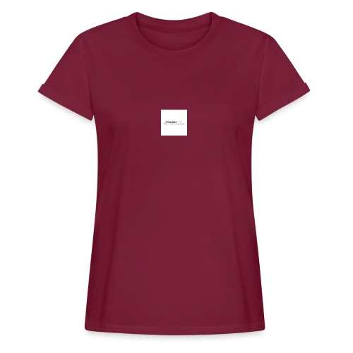 YouTube Channel - Women's Relaxed Fit T-Shirt