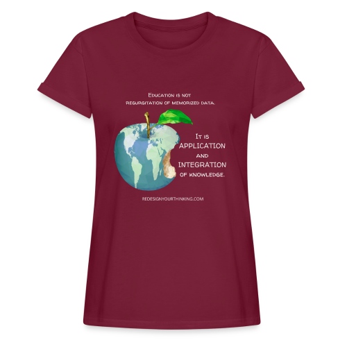APPLIED KNOWLEDGE - Women's Relaxed Fit T-Shirt