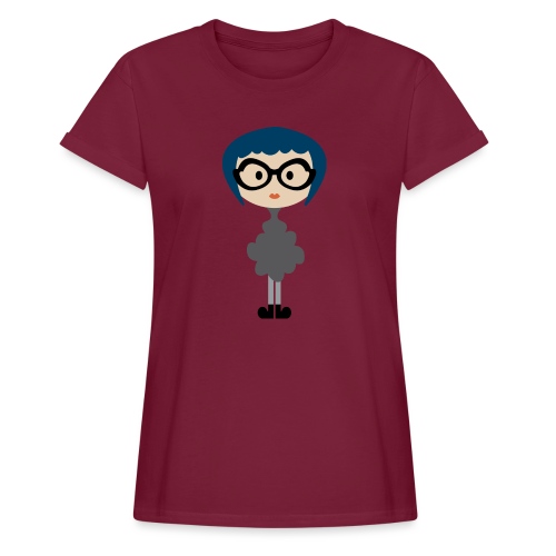 Four Eyed Girlie Girl - Women's Relaxed Fit T-Shirt