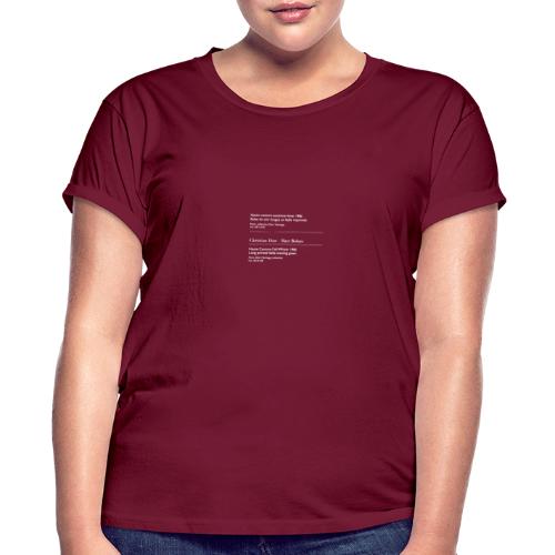 2 - Women's Relaxed Fit T-Shirt