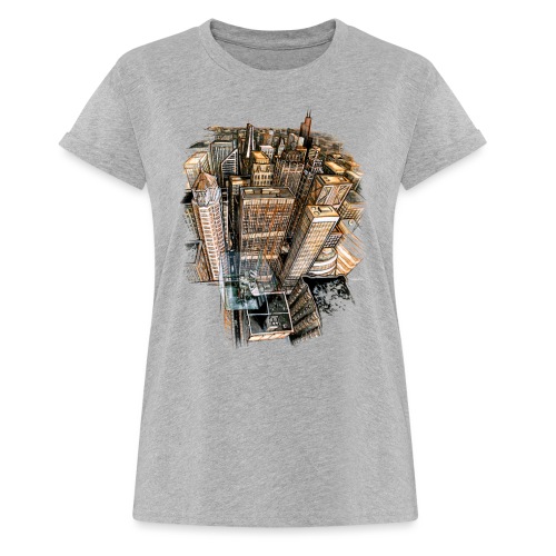 The Cube with a View - Women's Relaxed Fit T-Shirt