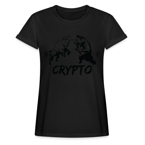 CryptoBattle Black - Women's Relaxed Fit T-Shirt