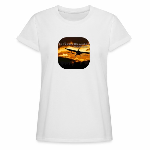InovativObsesion “TAKE FLIGHT” apparel - Women's Relaxed Fit T-Shirt