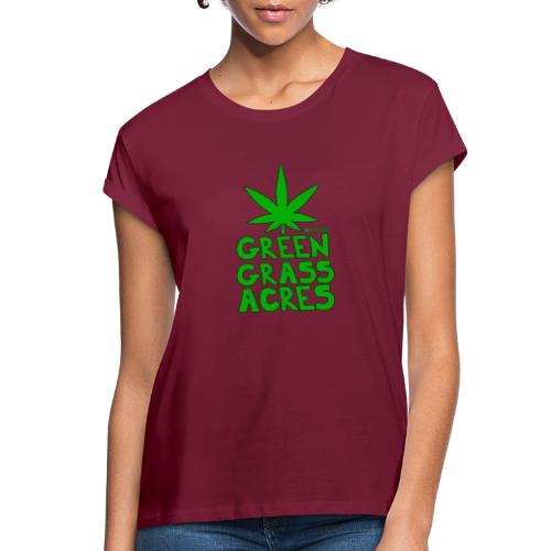 GreenGrassAcres Logo - Women's Relaxed Fit T-Shirt