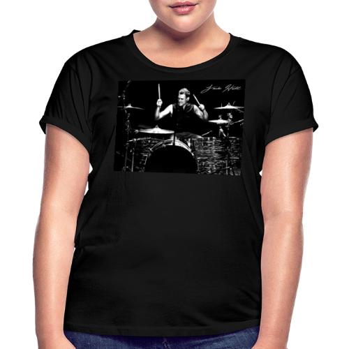 Landon Hall On Drums - Women's Relaxed Fit T-Shirt