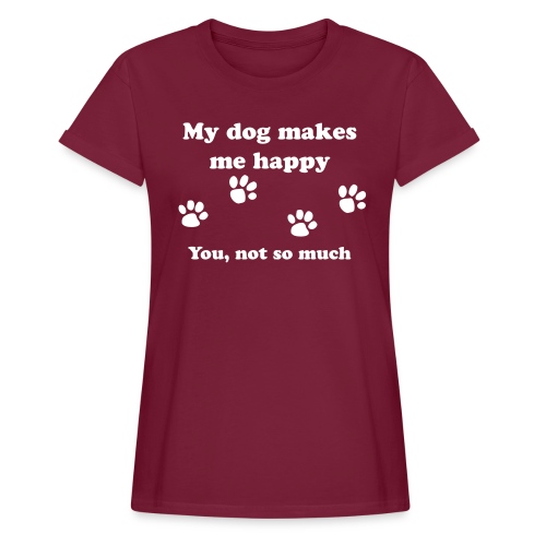 dog_happy - Women's Relaxed Fit T-Shirt