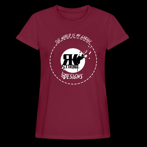 The World is My Garage - Women's Relaxed Fit T-Shirt
