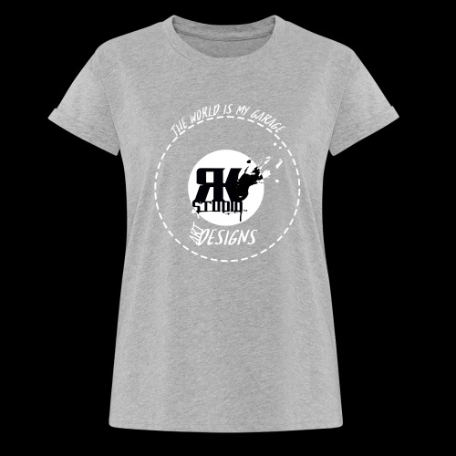 The World is My Garage - Women's Relaxed Fit T-Shirt