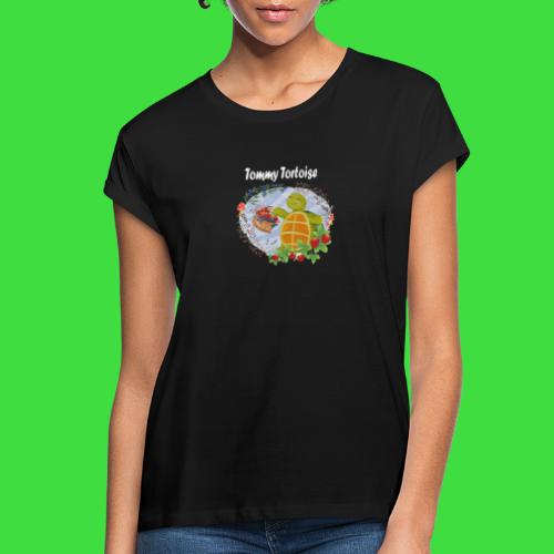 Tommy Tortoise black - Women's Relaxed Fit T-Shirt