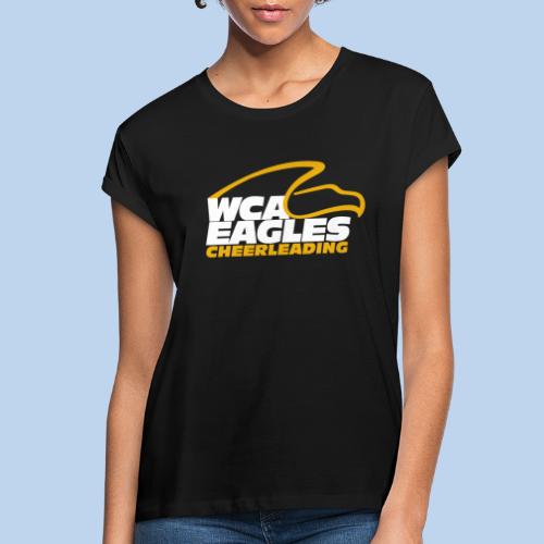NEW WCA Eagles Cheerleading(on dark colors) - Women's Relaxed Fit T-Shirt