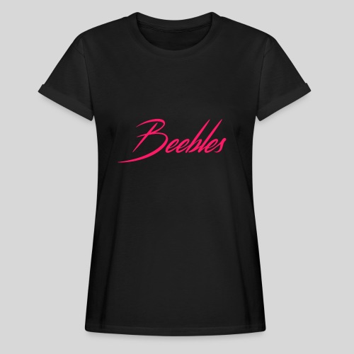 Pink Beebles Logo - Women's Relaxed Fit T-Shirt