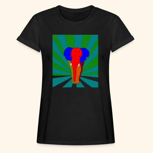 marching elephant colours - Women's Relaxed Fit T-Shirt