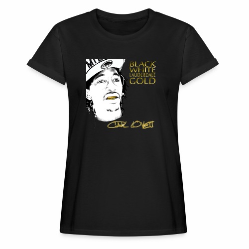 Carl Lovett Lauderdale Gold - Women's Relaxed Fit T-Shirt
