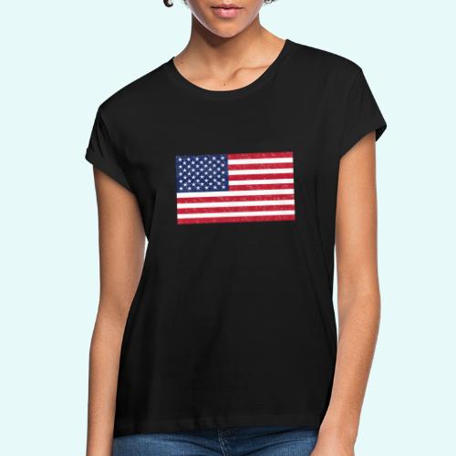 Stars and Stripes - Women's Relaxed Fit T-Shirt