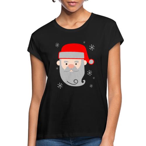 Santa Claus Texture - Women's Relaxed Fit T-Shirt