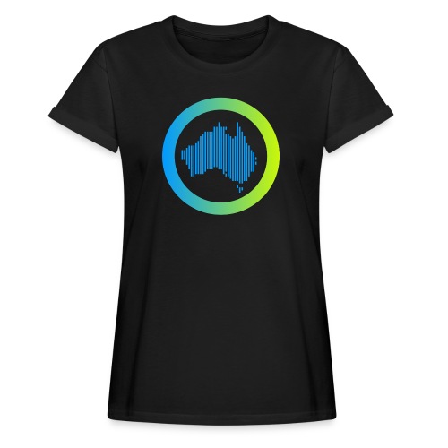Gradient Symbol Only - Women's Relaxed Fit T-Shirt
