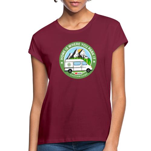 Van Home Travel / Home is where you park it / Van - Women's Relaxed Fit T-Shirt