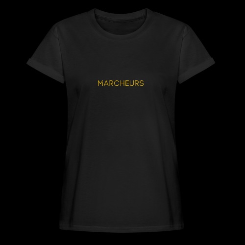 Marcheurs Gold - Women's Relaxed Fit T-Shirt