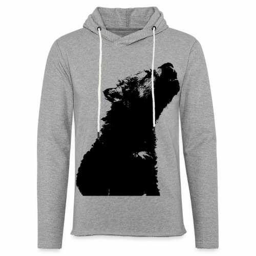 OnePleasure cool cute young wolf puppy gift ideas - Unisex Lightweight Terry Hoodie