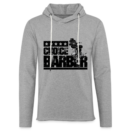 Choice Barber 5-Star Barber - Black - Unisex Lightweight Terry Hoodie