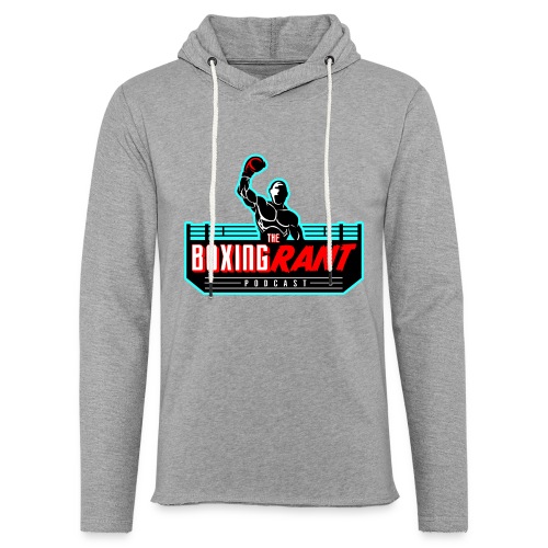 The Boxing Rant - Official Logo - Unisex Lightweight Terry Hoodie