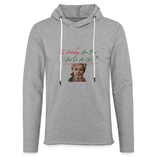 Kelly Taylor Holidays Are Over - Unisex Lightweight Terry Hoodie