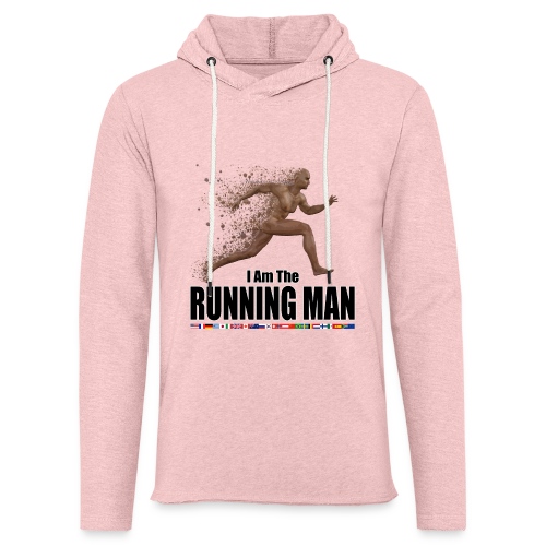 I am the Running Man - Cool Sportswear - Unisex Lightweight Terry Hoodie