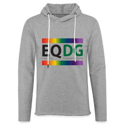 EQDG logo - Unisex Lightweight Terry Hoodie