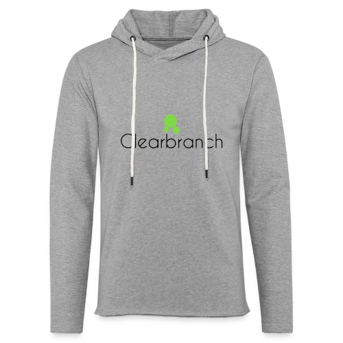 Clearbranch Full Logo - Unisex Lightweight Terry Hoodie